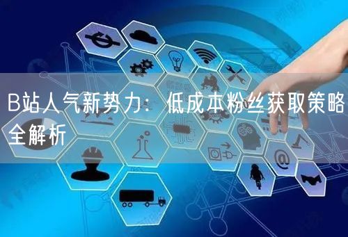 B站人气新势力：低成本粉丝获取策略全解析