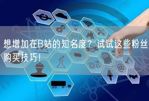 想增加在B站的知名度？试试这些粉丝购买技巧！