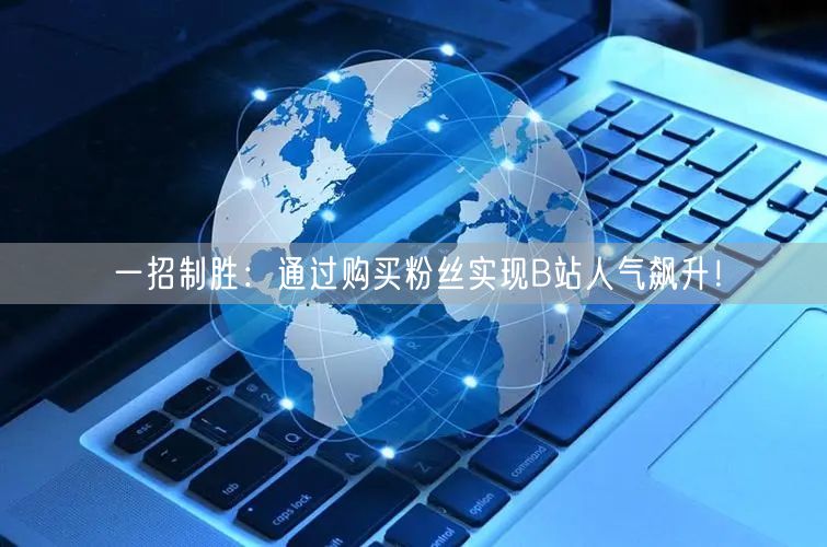 一招制胜：通过购买粉丝实现B站人气飙升！
