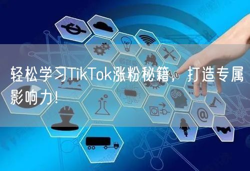 轻松学习TikTok涨粉秘籍，打造专属影响力！