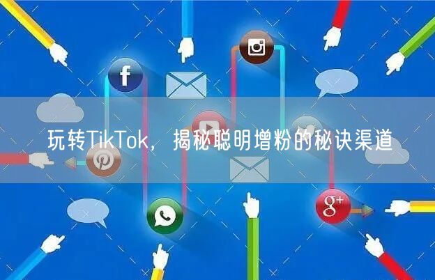 玩转TikTok，揭秘聪明增粉的秘诀渠道