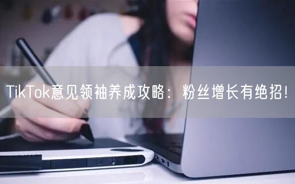 TikTok意见领袖养成攻略:粉丝增长有绝招!