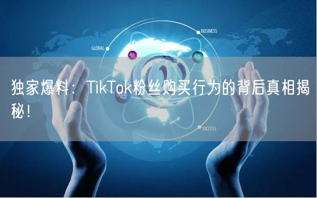 独家爆料：TikTok粉丝购买行为的背后真相揭秘！