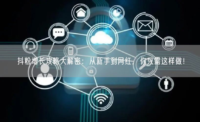 抖粉增长攻略大解密：从新手到网红，你只需这样做！
