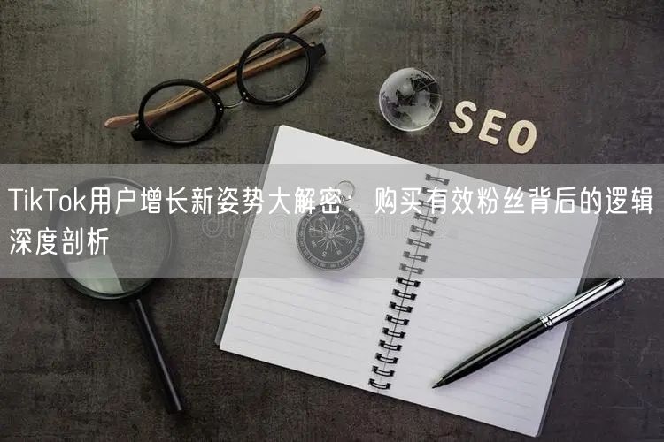 TikTok用户增长新姿势大解密：购买有效粉丝背后的逻辑深度剖析