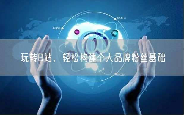 玩转B站，轻松构建个人品牌粉丝基础