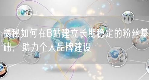 揭秘如何在B站建立长期稳定的粉丝基础，助力个人品牌建设