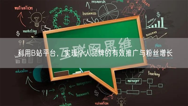 利用B站平台，实现个人品牌的有效推广与粉丝增长