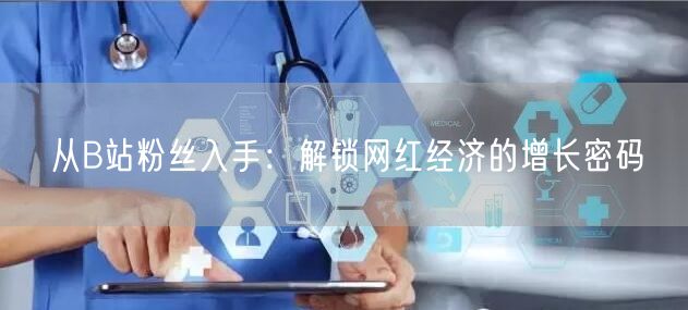 从B站粉丝入手：解锁网红经济的增长密码