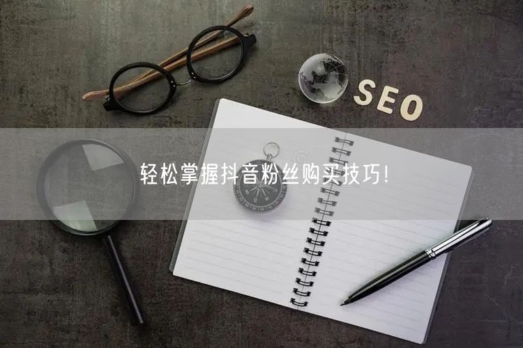 轻松掌握抖音粉丝购买技巧！