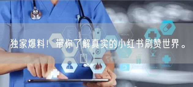 独家爆料！带你了解真实的小红书刷赞世界。