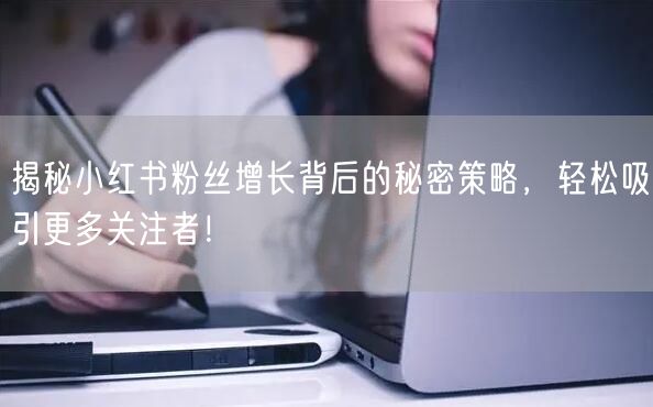 揭秘小红书粉丝增长背后的秘密策略，轻松吸引更多关注者！