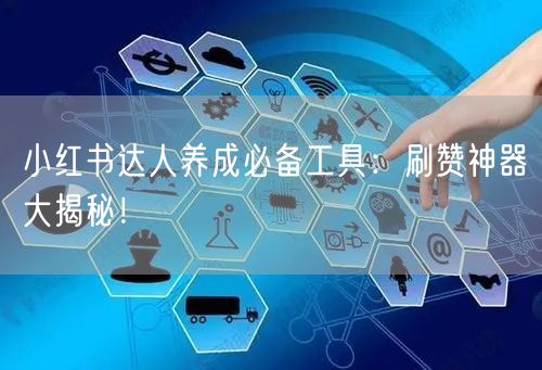 小红书达人养成必备工具：刷赞神器大揭秘！