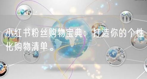 小红书粉丝购物宝典：打造你的个性化购物清单。