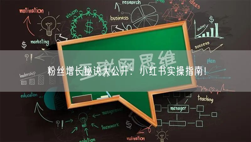 粉丝增长秘诀大公开：小红书实操指南！