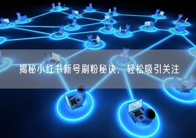 揭秘小红书新号刷粉秘诀，轻松吸引关注