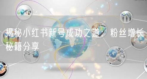 揭秘小红书新号成功之道：粉丝增长秘籍分享