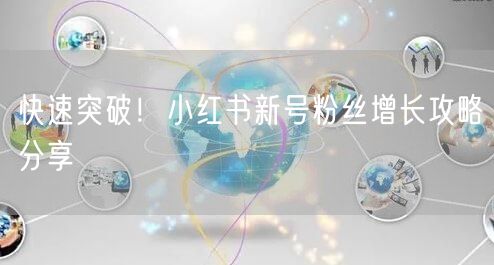 快速突破！小红书新号粉丝增长攻略分享