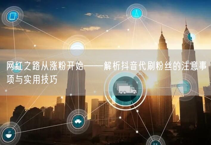 网红之路从涨粉开始——解析抖音代刷粉丝的注意事项与实用技巧